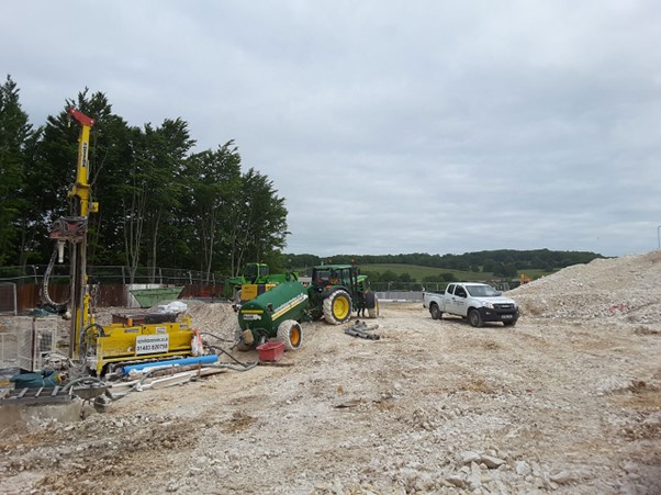 25 Deep Bore Soakaways at Sussex University