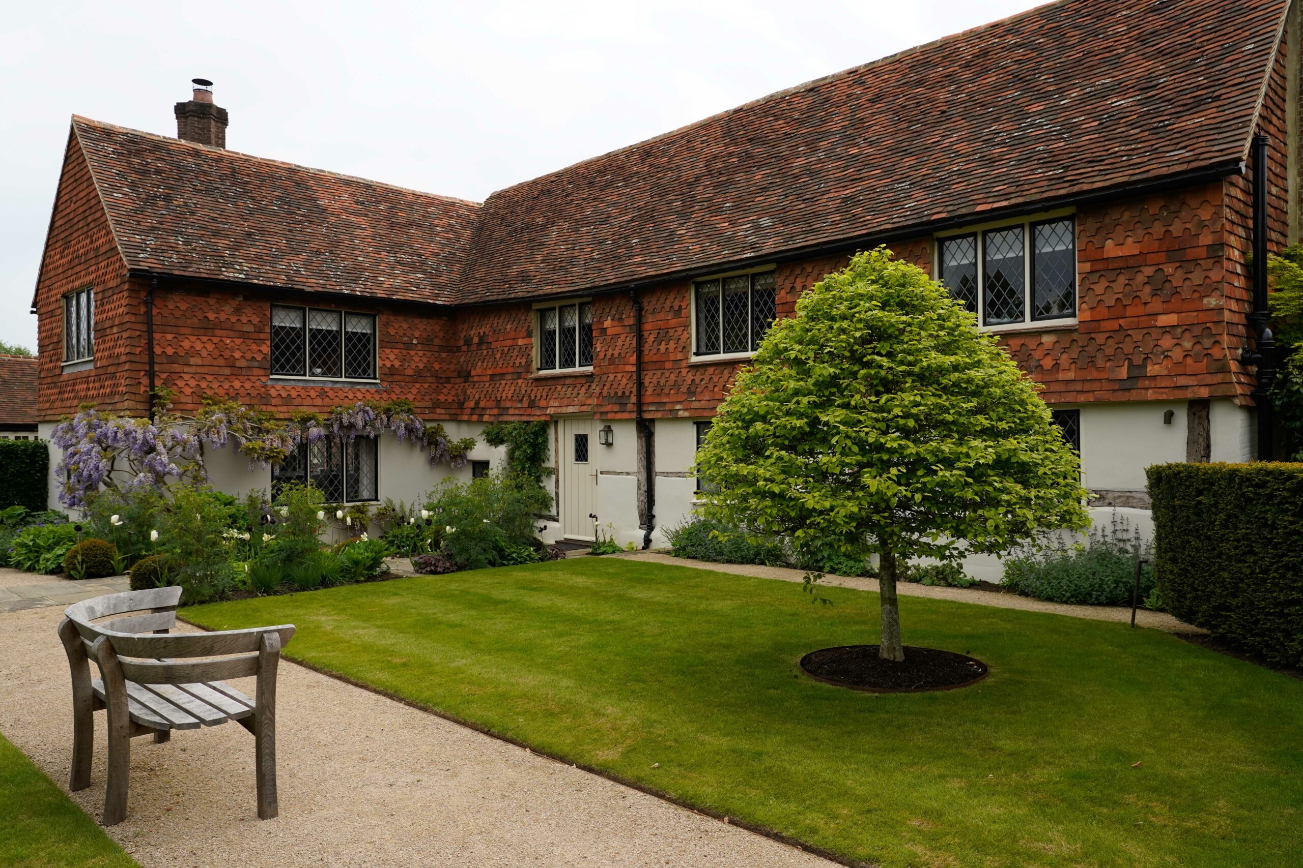 GSHP for Grade II Listed Surrey Farmhouse