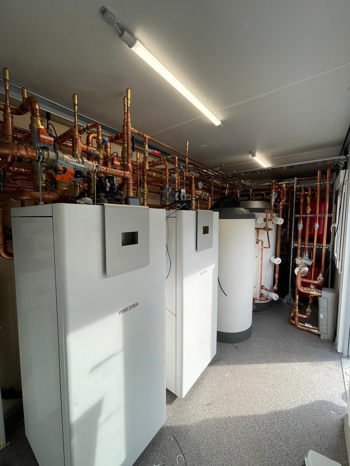 Ground Source Heat Pump installation